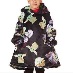 Star Wars Grogu The Mandalorian Oversized Soft Hoodie One Size Fits Most 4-10